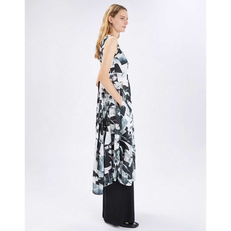 High Sparky Print Dress image number 3